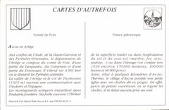 REPRO Ax les Thermes La Place de l'Eglise d'Ascou