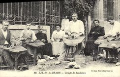 REPRO Salies de Bearn Groupe de Sandaliers 