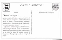 REPRO Les Geants des Alpes 