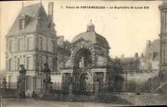 CPA Palais de Fontainebleau Le Baptistere de Louis XIII 