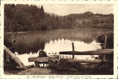 CPA En Morvan Moux Nievre L'Etang Neuf pres Alligny 