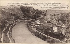 CPA Besancon les Bains Vallee du Doubs au Pre de Vaux La Citadelle 