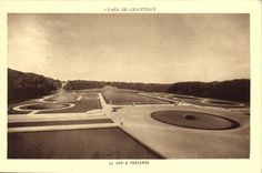 CPA Musee de Chantilly Le Grand d'Parterre 