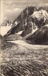 CPA Chamonix Mont Blanc Hte Savoie La Mer de Glace et les Grandes Jorasses 