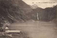 CPA Env de Luchon Le Lac d'Oo 
