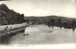 CPA Vichy Les Bords de l'Allier 