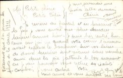 CPA La Marguerite a bien parle Femme