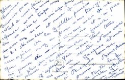 CPA Tendre Rendez vous Femme