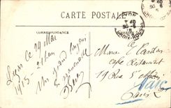 CPA Lyon Vue generale sur Vaise et le Mont d'Or 