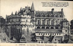 CPA Amboise Le Chateau Monument Historique 