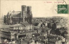 CPA Reims Vue Generale 