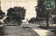 CPA Reims Le Square Colbert 