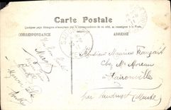 CPA St Germain en Laye L'Avenue des Loges (carte toilée)