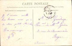 CPA Compiegne Chateau Salles des Colonnes