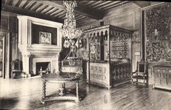 CPA Pau Le Chateau La Chambre des Rois de Navarre dite de Henri IV 