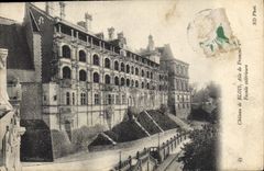 CPA Chateau de Blois Aile de Francois Ier Facade Exterieure 