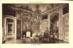 CPA Musee de Chantilly Le Grand Cabinet 