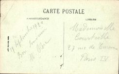 CPA Pierrefonds Le Chateau Cote Nord