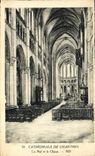 CPA Cathedrale de Chartres La Nef et le Choeur 
