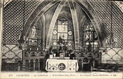 CPA Chartres La Cathedrale Notre Dame sous Terre 