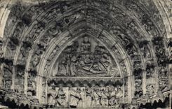 CPA Cathedrale de Chartres E et L Portail Nord 