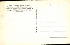 CPA Chateau d'Anet EL Henri II 