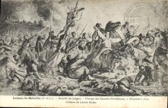 CPA Loigny la Bataille E et L Bataille de Loigny 
