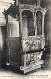 CPA Eure et Loir historique La Chaise a Porteurs de Mme de Maintenon 