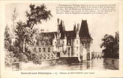 CPA Eure et Loir Historique Chateau de Maintenon cote Nord 