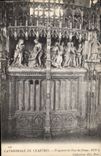 CPA Cathedrale de Chartres Fragment du Tour du Choeur 