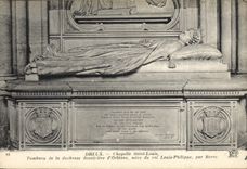 CPA Dreux Chapelle Saint Louis Tombeau de la duchesse d'Orleans 