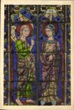 CPA Cathedrale de ChartresL'Annonciation Vitrail du Choeur 