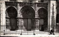 CPA Les Merveilles de Chartres Eure et LOir Le Portail Royal de la Cathedrale 