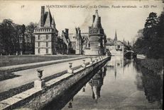 CPA Maintenon Eure et Loir Le Chateau Facade meridionale 