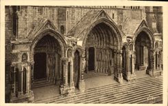 CPA Chartres Eure et Loir Le Portail Nord 