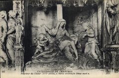 CPA Cathedrale de Chartres Poutour du Choeur 