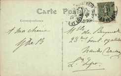 CPA Cathedrale de Chartres La Vierge du Pilier 