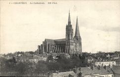 CPA Chartres La Cathedrale 