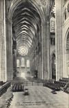 CPA Cathedrale de Chartres La Rosace vue prise du Choeur 