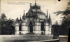 CPA Dreux E et L Chapelle Saint Louis Sepulture de la Famille d'Orleans 