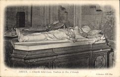 CPA Dreux Chapelle Saint Louis Tombeau du Duc d'Aumale 