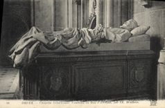 CPA Dreux Chapelle Saint Louis Tombeau du Duc d'Alencon 