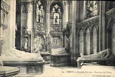 CPA Dreux Chapelle Saint Louis Pourtour du Choeur 