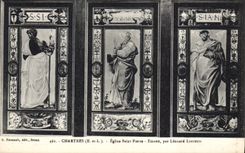 CPA Chartres E et L Eglise Saint Pierre 