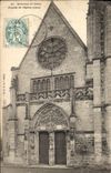 CPA Environs de Dreux Facade de l'Eglise d'Anet 