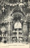 CPA Cathedrale de Chartres La Vierge du Pilier 