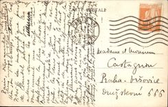 CPA Cathedrale de Chartres E et L Detail du Portail Royal 