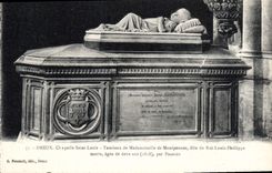 CPA Dreux Chapelle Saint Louis Tombeau de Mademoiselle de Montpensier 