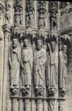 CPA Chartres Cathedrale Portail Sud 