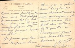 CPA Royan Un Coin pittoresque de la Grande Conche 